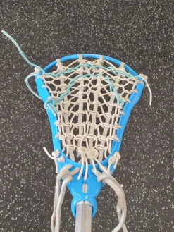 Used STX RACY X AL6000 Jr Atk/Mid Complete Stick Royal Blue