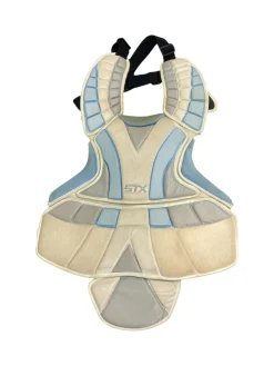 Used STX RIB PAD Lacrosse Rib Pads White MD