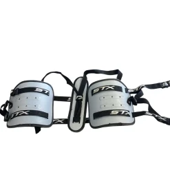 Used STX RIB PADS Lacrosse Rib Pads Black Senior