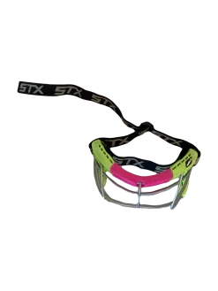 Used STX ROOKIE S Lacrosse Facial Protect Green Junior