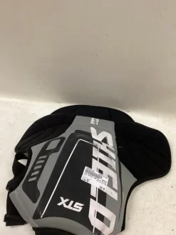 Used STX SHIELD 200 Lacrosse Rib Pads Black MD