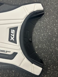 Used STX SHIELD 600 LAX Goalie Chest M White XL