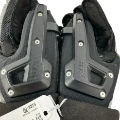 Used STX SHIELD Lacrosse Gloves Mens Black MD