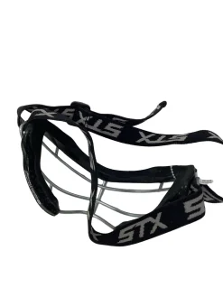 Used STX 4SIGHT + GOGGLE Lacrosse Facial Protect Black SM