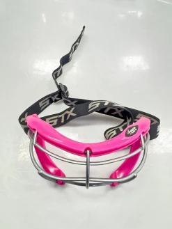Used STX 4SIGHT PLUS S Lacrosse Facial Protect Pink Senior