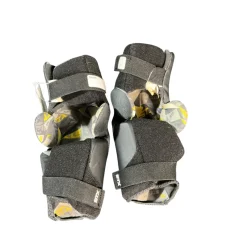 Used STX STALLION 200 ARM PADS Lacrosse Arm Pads/Guards Black SM