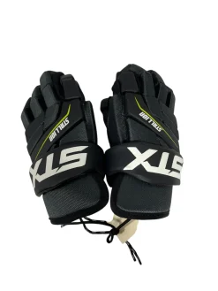 Used STX STALLION 200 Lacrosse Gloves Mens Black MD