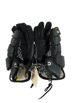 Used STX STALLION 200 Lacrosse Gloves Mens Black MD