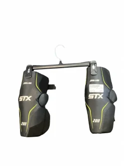 Used STX STALLION 200 Lacrosse Arm Pads/Guards Black MD