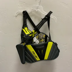 Used STX STALLION 100 Lacrosse Rib Pads Yellow LG