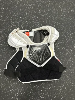 Used STX STALLION 900 Lacrosse Shoulder Pads White LG