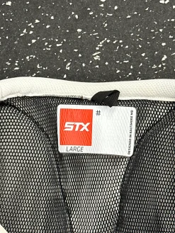Used STX STALLION 900 Lacrosse Shoulder Pads White LG