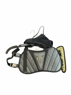 Used STX STALLION 200 Lacrosse Rib Pads Grey SM