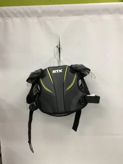 Used STX STALLION 200 Lacrosse Shoulder Pads Grey MD