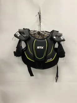 Used STX STALLION 200 Lacrosse Shoulder Pads Grey MD