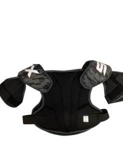 Used STX STALLION 75 Lacrosse Shoulder Pads Black MD