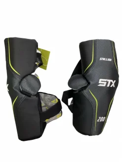 Used STX STALLION 200 Lacrosse Arm Pads/Guards Black MD