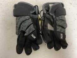 Used STX STALLION 75 Lacrosse Gloves Mens Black MD
