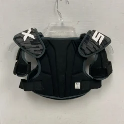 Used STX STALLION 75 Lacrosse Shoulder Pads Black SM