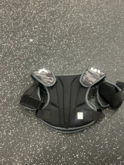 Used STX STALLION 75 Lacrosse Shoulder Pads Black XS
