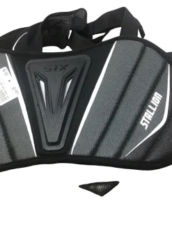 Used STX STALLION 200 Lacrosse Rib Pads Black SM