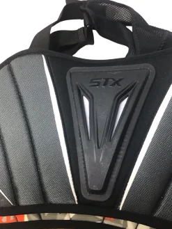 Used STX STALLION 200 Lacrosse Rib Pads Black SM