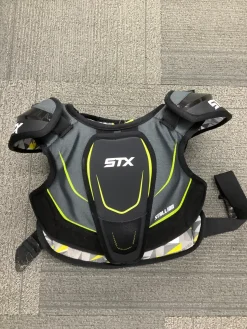 Used STX STALLION 200 Lacrosse Shoulder Pads Black M/L