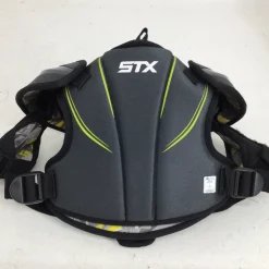 Used STX STALLION 200+ MD SHOULDER PADS Lacrosse Shoulder Pads Black MD