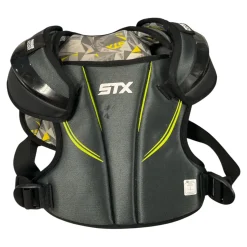 Used STX STALLION 200+ SHOULDER Lacrosse Shoulder Pads Black MD