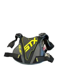Used STX STALLION 100 SHOULDER PADS Lacrosse Shoulder Pads Black LG