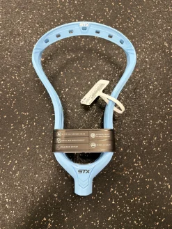 Used STX STALLION 1K HEAD NEW Mens Lacrosse Head Carolina Blue