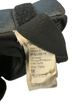 Used STX STALLION Lacrosse Arm Pads/Guards Black MD
