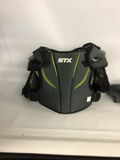 Used STX STALLION Lacrosse Rib Pads Grey MD
