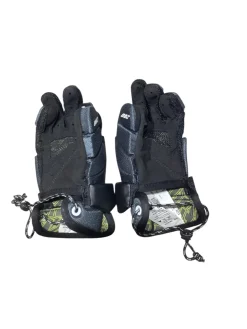 Used STX STALLION Lacrosse Gloves Junior Black SM