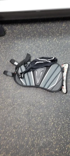 Used STX STALLION Lacrosse Rib Pads Black MD