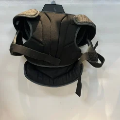 Used STX STX BLACK SHOULDER PADS Lacrosse Shoulder Pads Black LG
