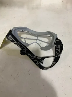 Used STX STX FACE SHIELD Lacrosse Facial Protect Grey SM