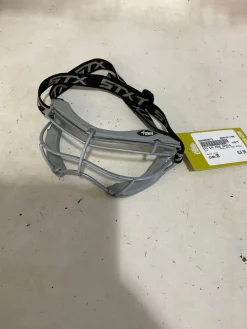 Used STX STX FACE SHIELD Lacrosse Facial Protect Grey SM