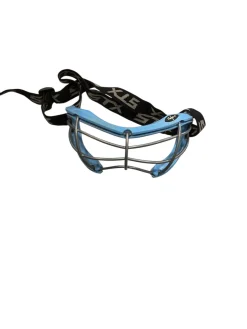 Used STX STX PROTECTIVE GOGGLES Lacrosse Facial Protect Carolina Blue SM