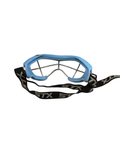 Used STX STX PROTECTIVE GOGGLES Lacrosse Facial Protect Carolina Blue SM