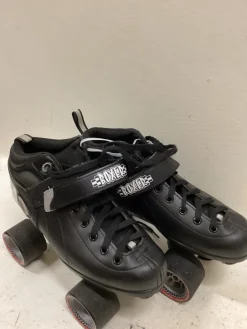 Used SURE GRIP BOXER Senior Roller Quad Skates Black Senior 8