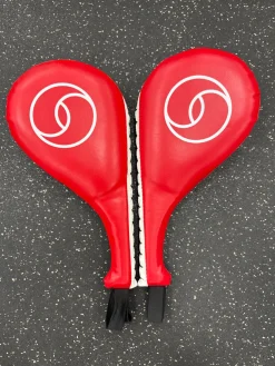 Used TAEKWONDO KICK PADS 2 Martial Arts Blocking Pad Senior