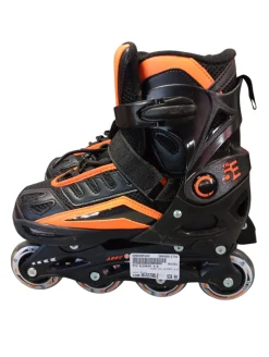 Used 5TH ELEMENT 5-8 Junior Aggressive Skates Black Adjustable