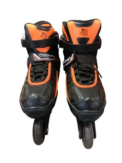 Used 5TH ELEMENT 5-8 Junior Aggressive Skates Black Adjustable