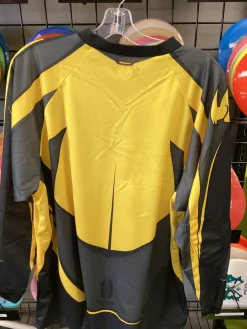 Used Thor Adult Top Black And Optic Yellow 2X