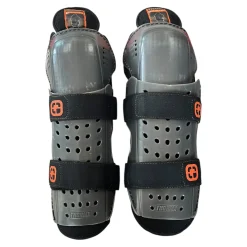 Used Thor SHIN GUARDS Adult Knee Guard Grey Senior