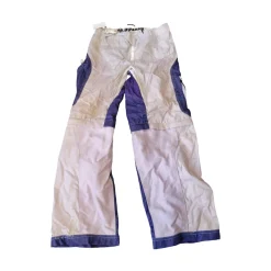 Used Thor STATIC WMNS MOTO PANTS Adult Bottom White LG
