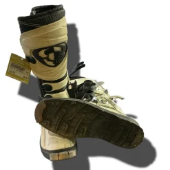 Used Thor THOR MX T-30 SIZE 6 Mens Boots White Senior 6