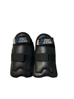 Used Ti Martial Arts Shin Pads Black Youth