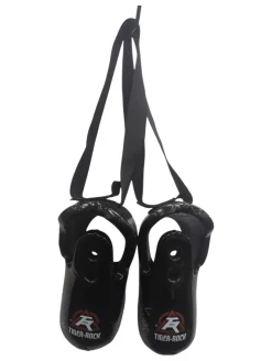 Used TIGER ROCK FOOT PAD Martial Arts Foot Pads Black MD